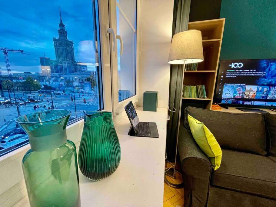 Super Square Metro X2 Fast Wifi 55'Tv Netflix Hbo Appletv+ Amazontv Appartement Warschau Buitenkant foto